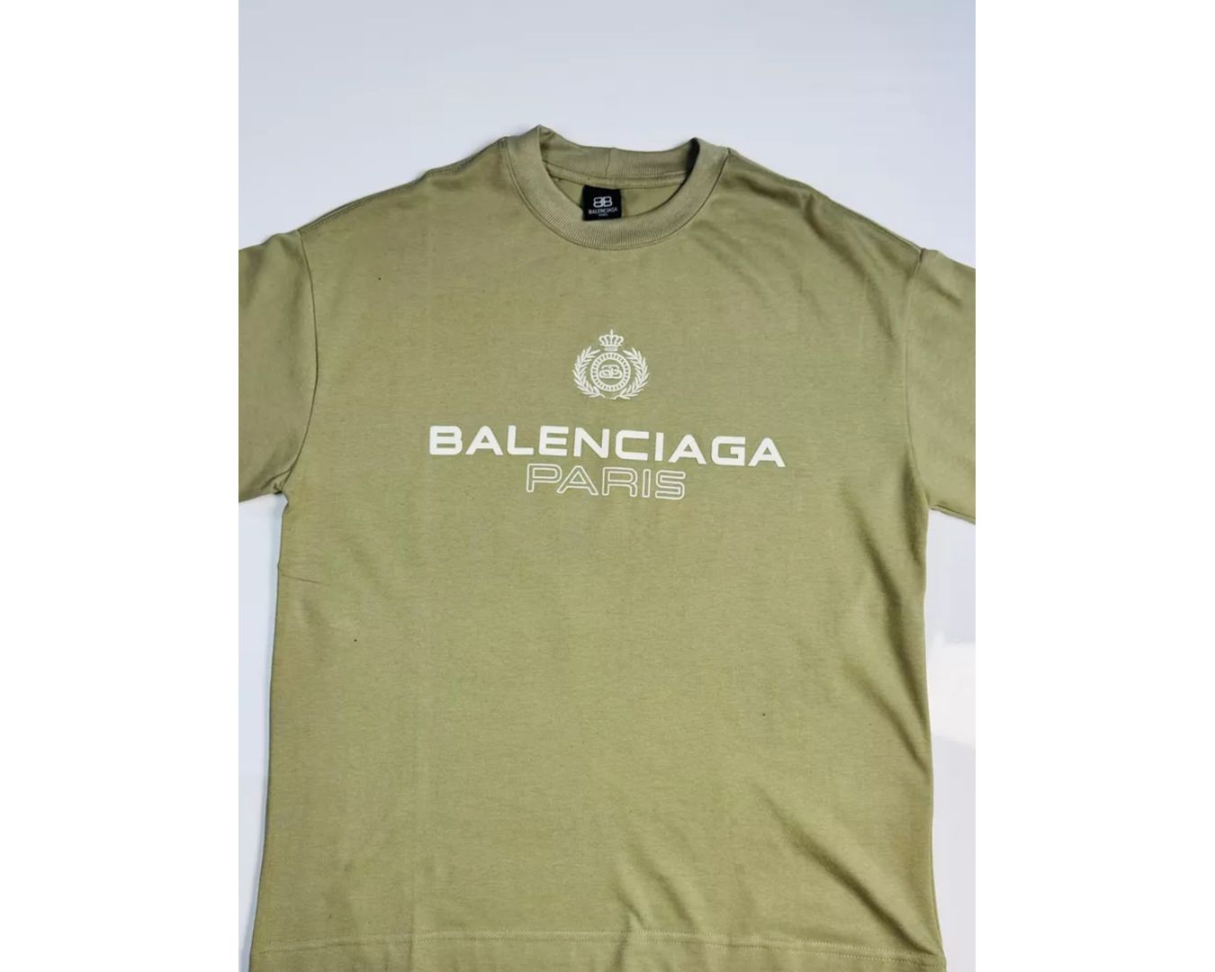 Camiseta Balenciaga Oversized - Bege - Malhão 