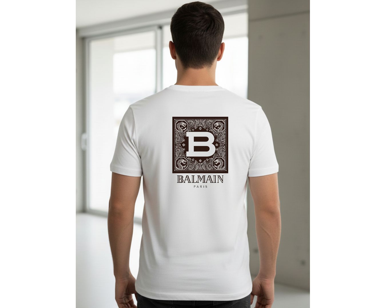 Camiseta Balmain - Branca - Chinesa