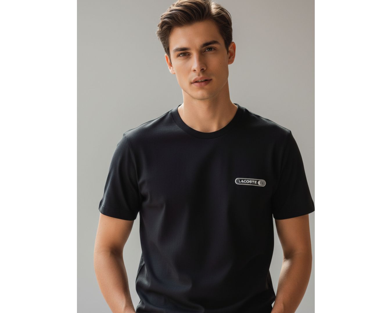 Camiseta Lacoste - Preto