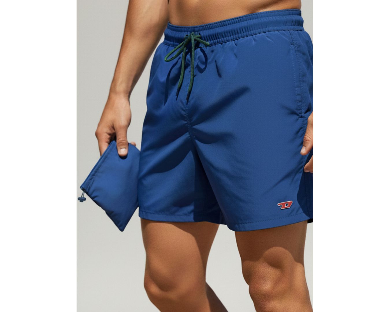 Short Tactel Diesel - Azul Royal