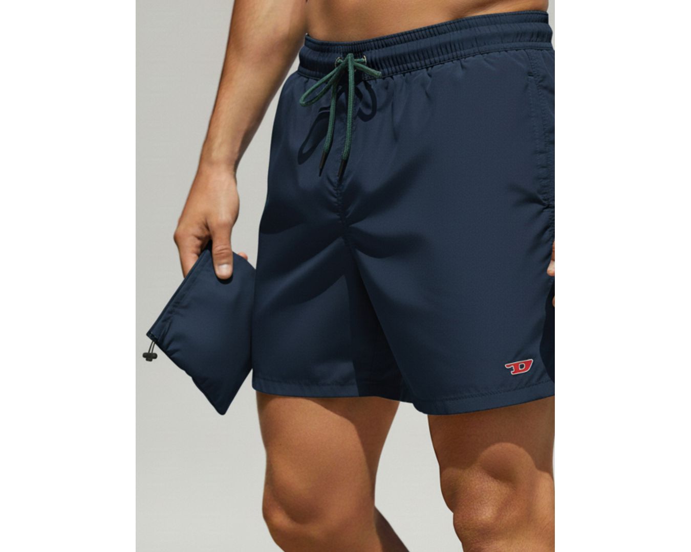 Short Tactel Diesel - Marinho