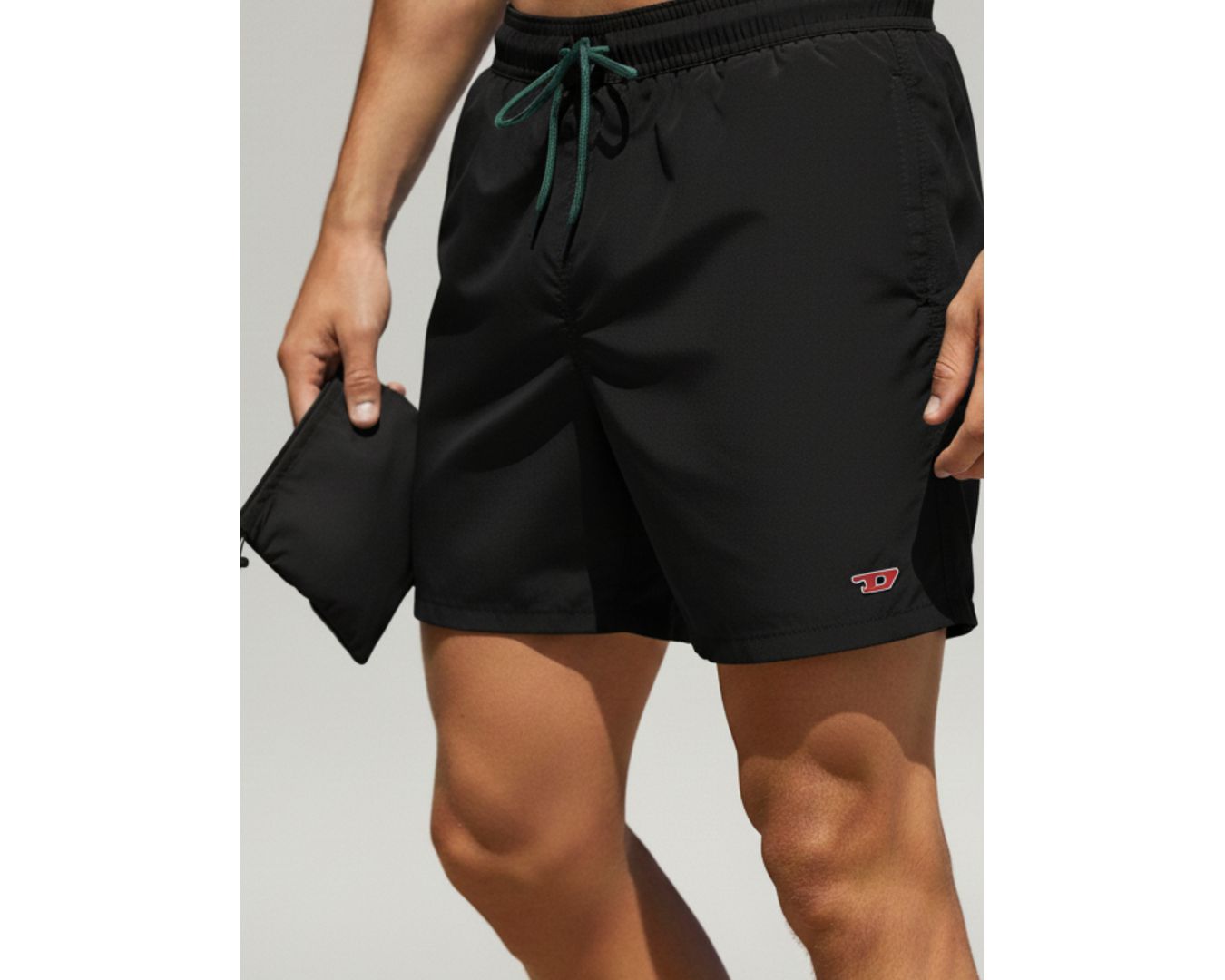 Short Tactel Diesel - Preto