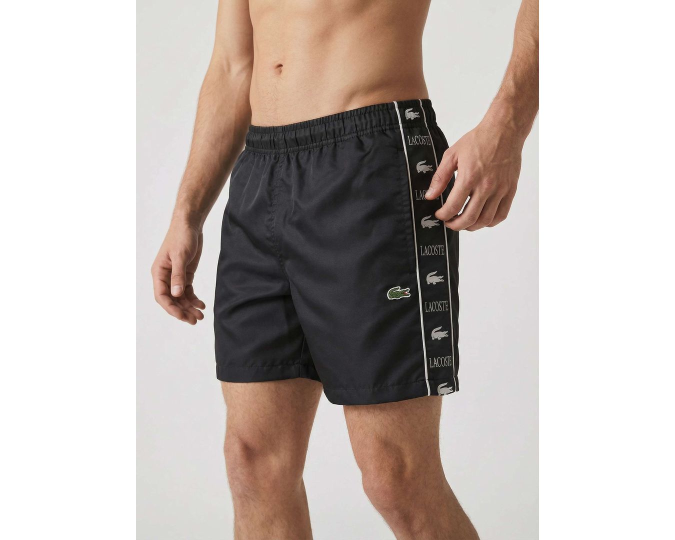 SHORT LACOSTE - PRETO