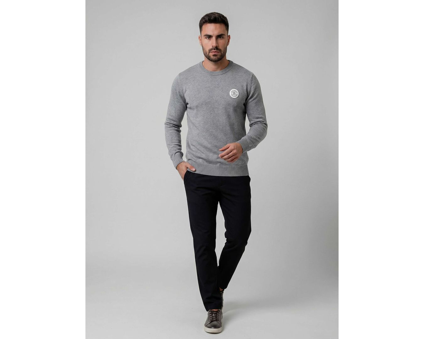 SUÉTER BALMAIN - CINZA