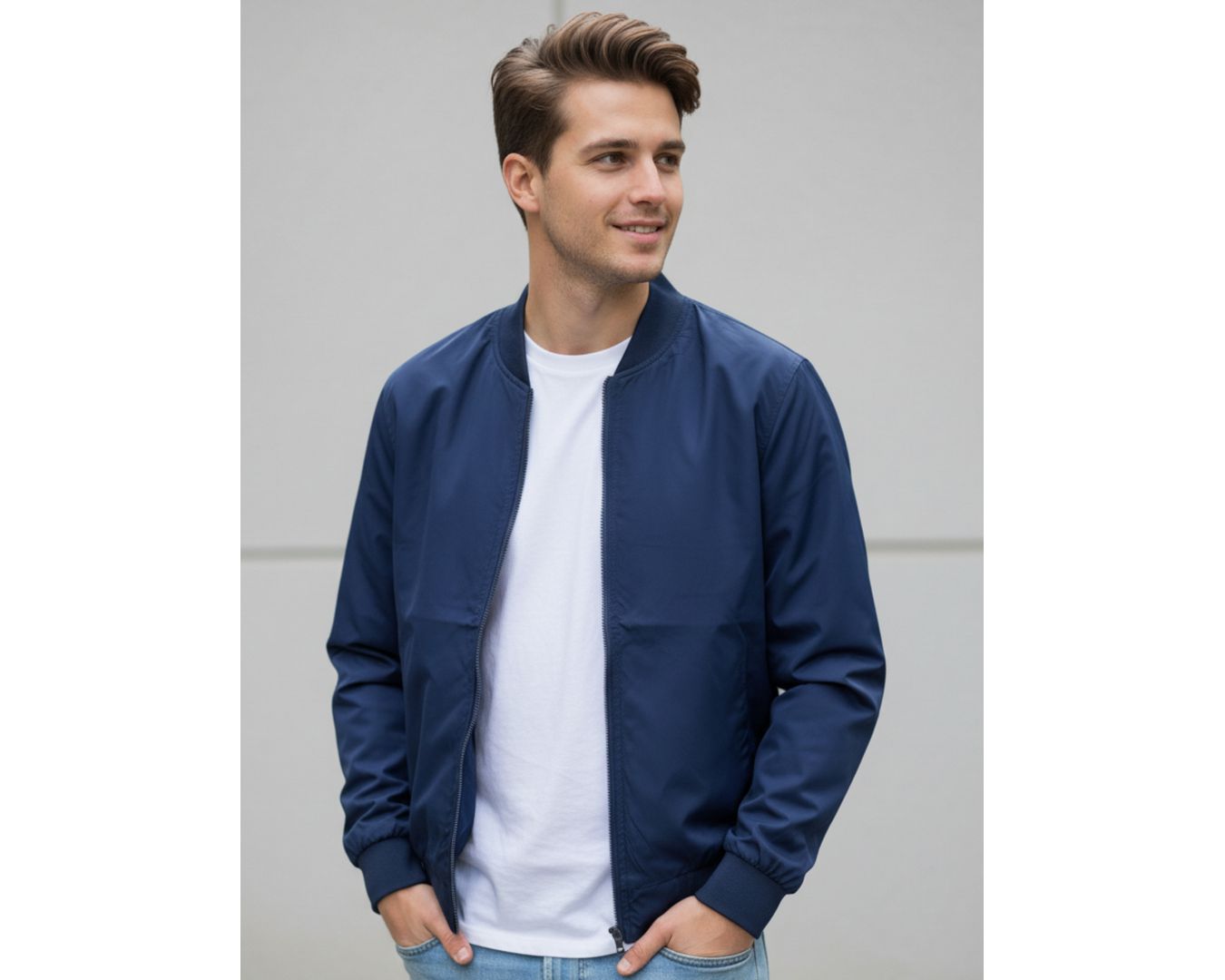 Jaqueta Zara Importada - Azul