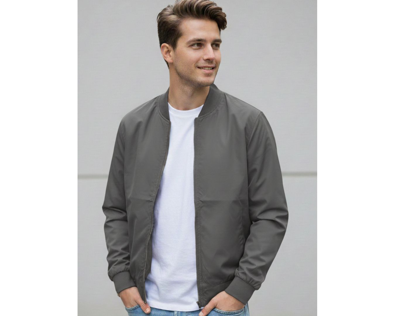 Jaqueta Zara Importada- Grafite