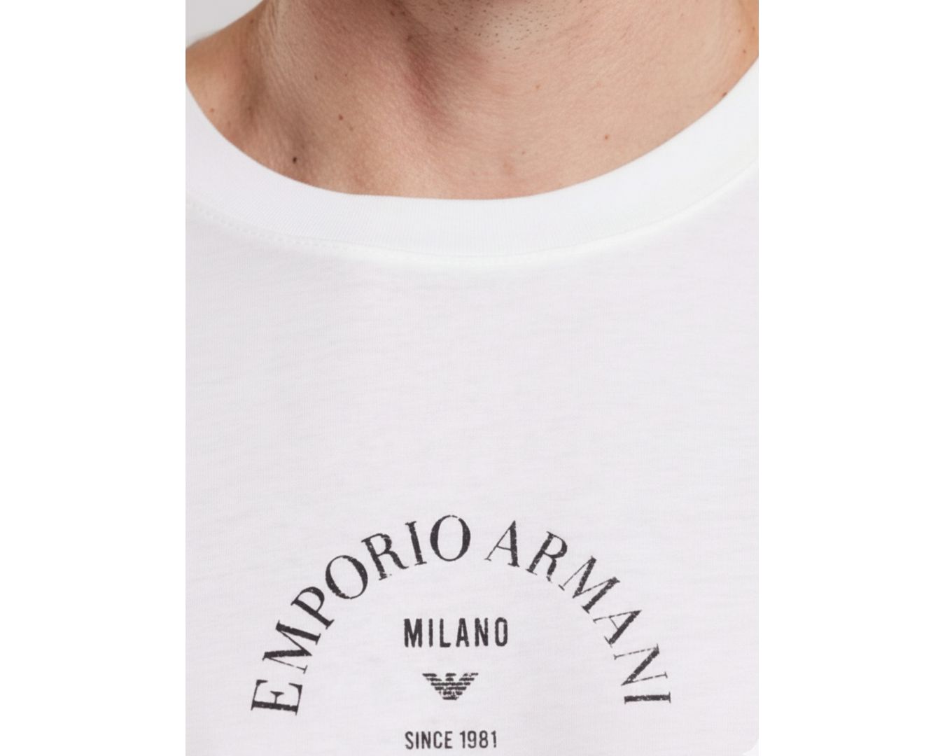 Camiseta Armani - Branca - Egípcia 