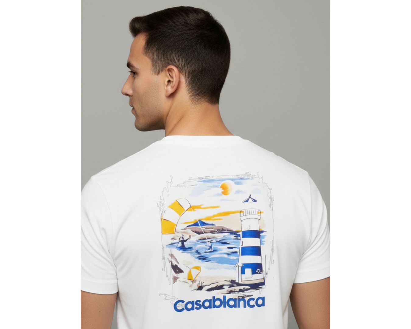 Camiseta Casa Blanca Branca - Chinesa 