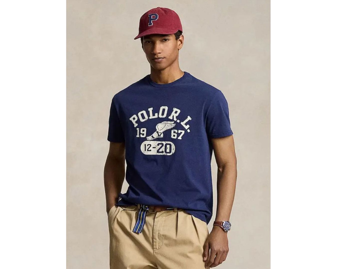 Camiseta Ralph Lauren - Marinho