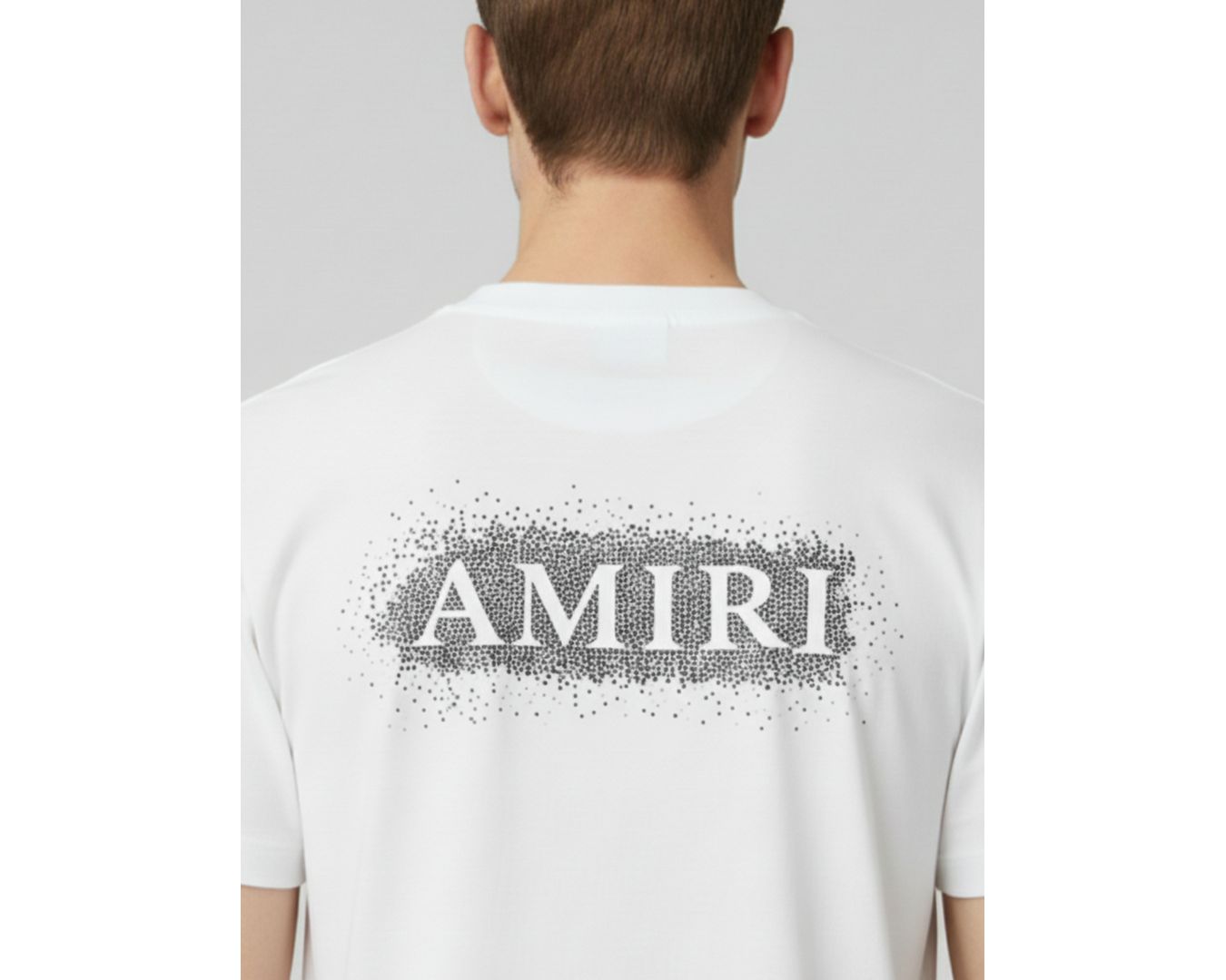Camiseta Amiri - Branca - Chinesa Encorpada 
