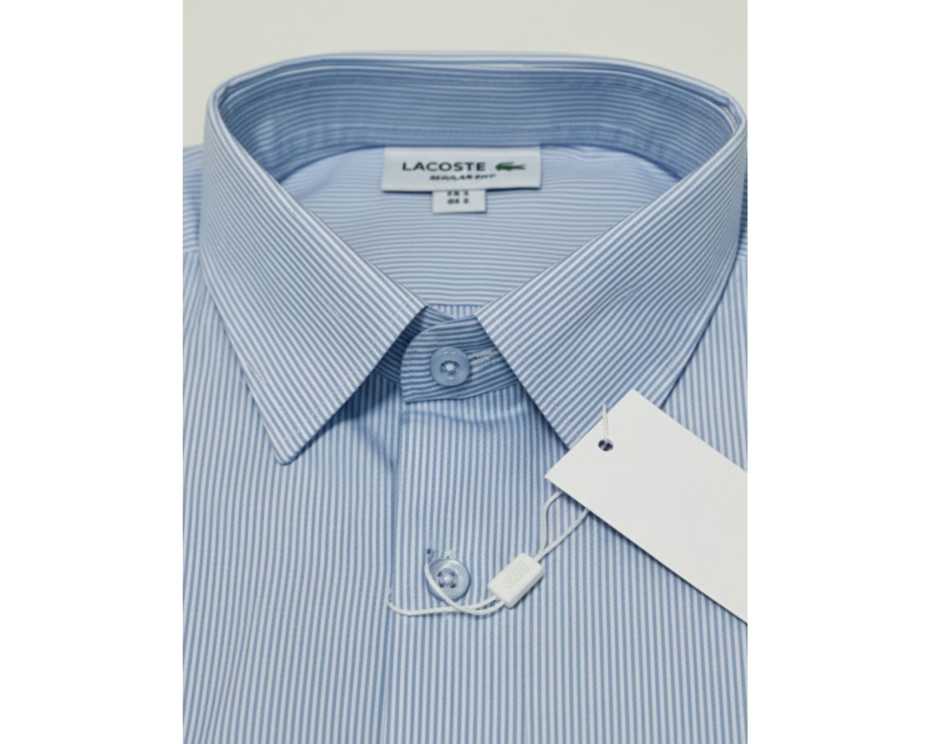 Camisa Social Lacoste - Azul Claro