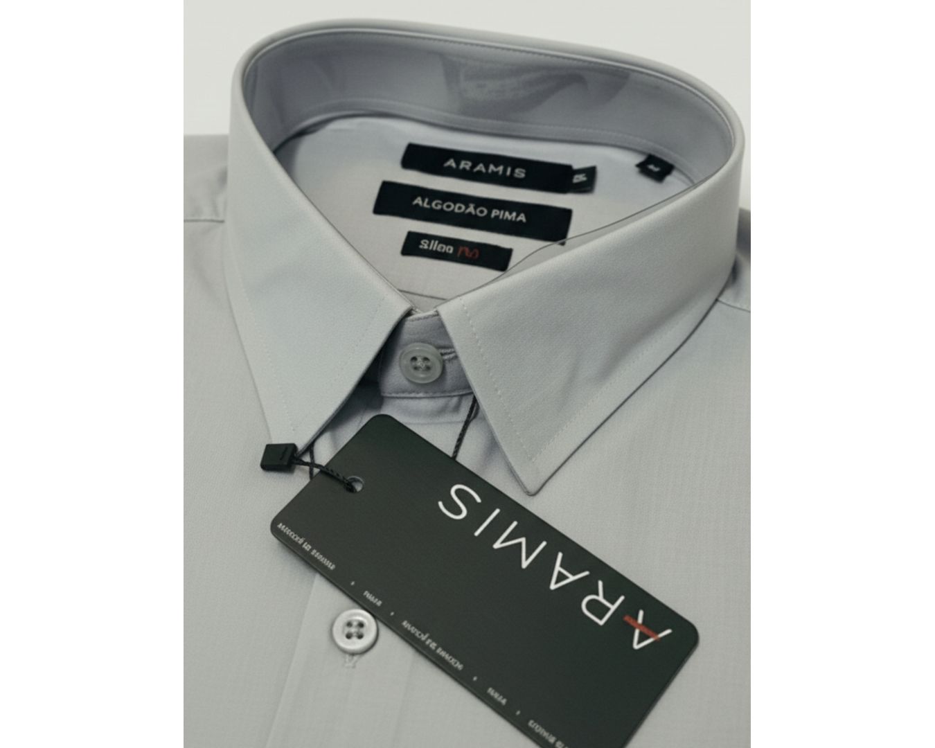 Camisa Social Aramis - Cinza