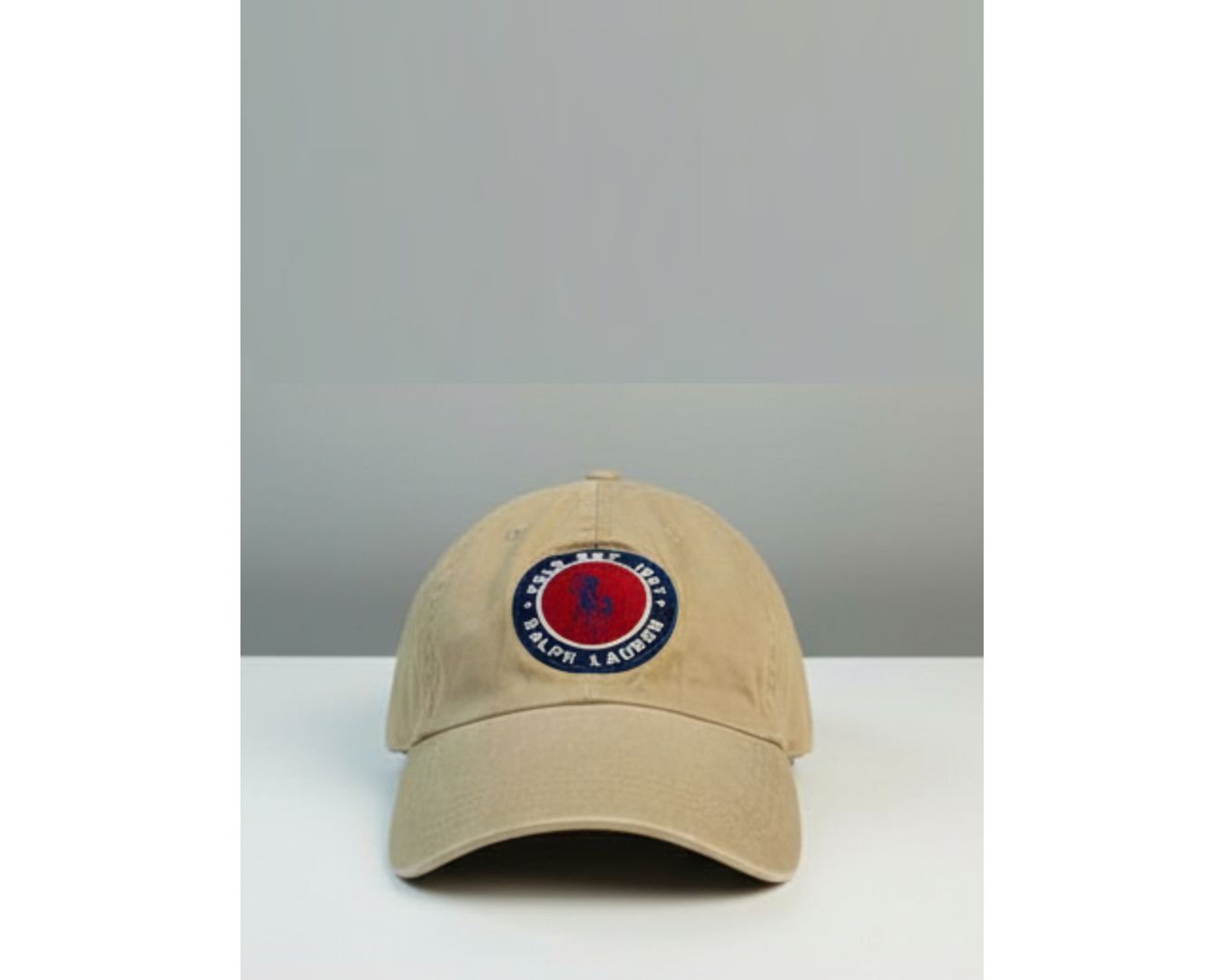 BONÉ RAUPH LAUREN - BEGE 