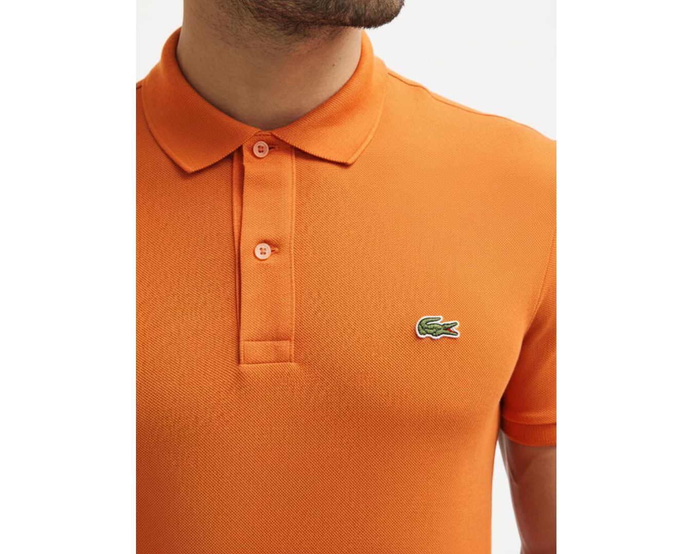Gola Polo Lacoste Importada - Laranja