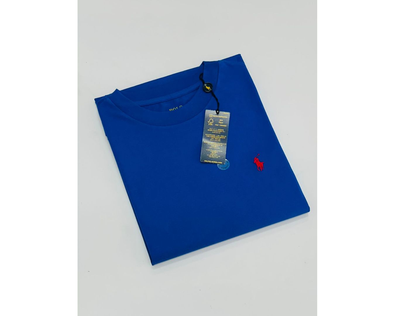 Camiseta Ralph Lauren - Azul Royal - Egípcia