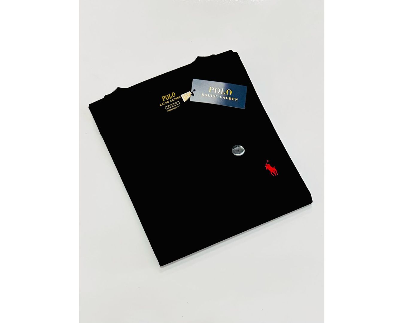 Camiseta Ralph Lauren - Preto - Egípcia