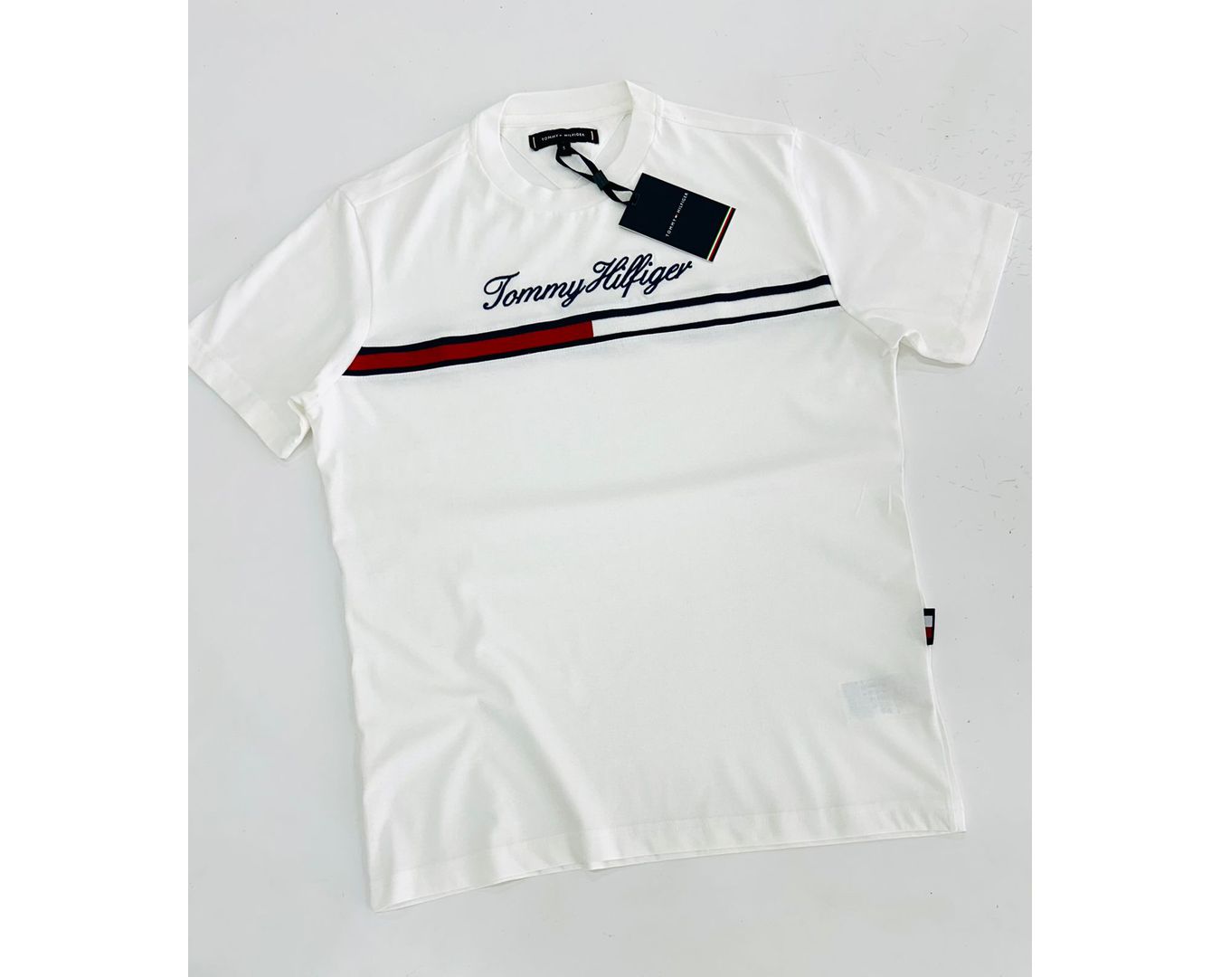 Camiseta Tommy Hilfiger Branca - Egípcia 