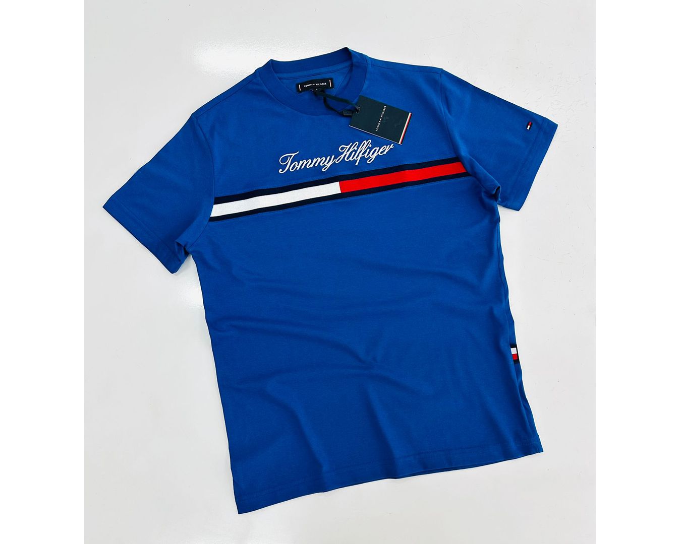 Camiseta Tommy Hilfiger Azul Royal - Egípcia 
