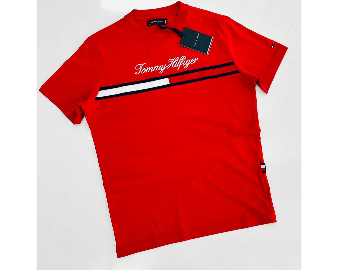 Camiseta Tommy Hilfiger Vermelha - Egípcia 