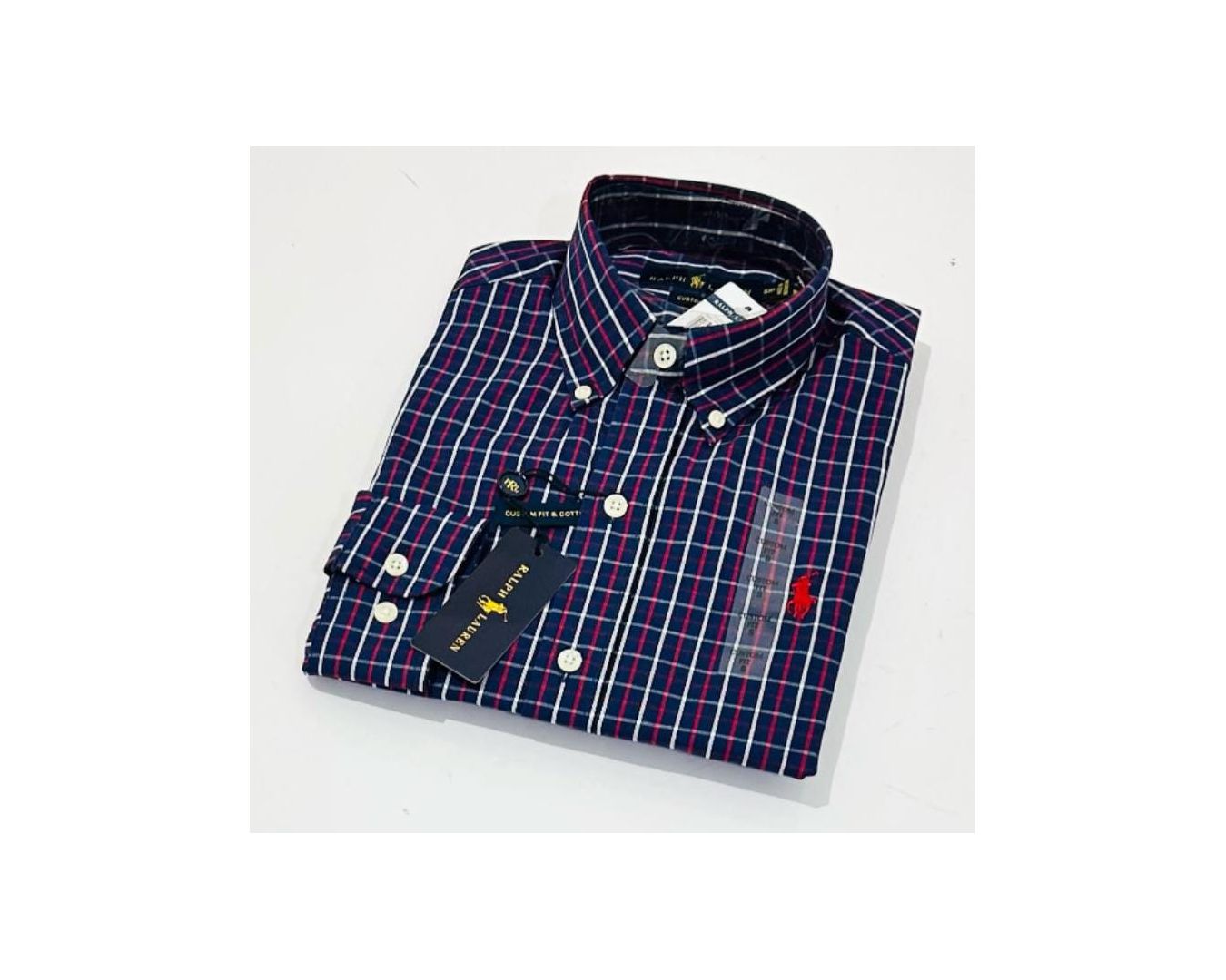 CAMISA SOCIAL MANGA LONGA RALPH LAUREN 