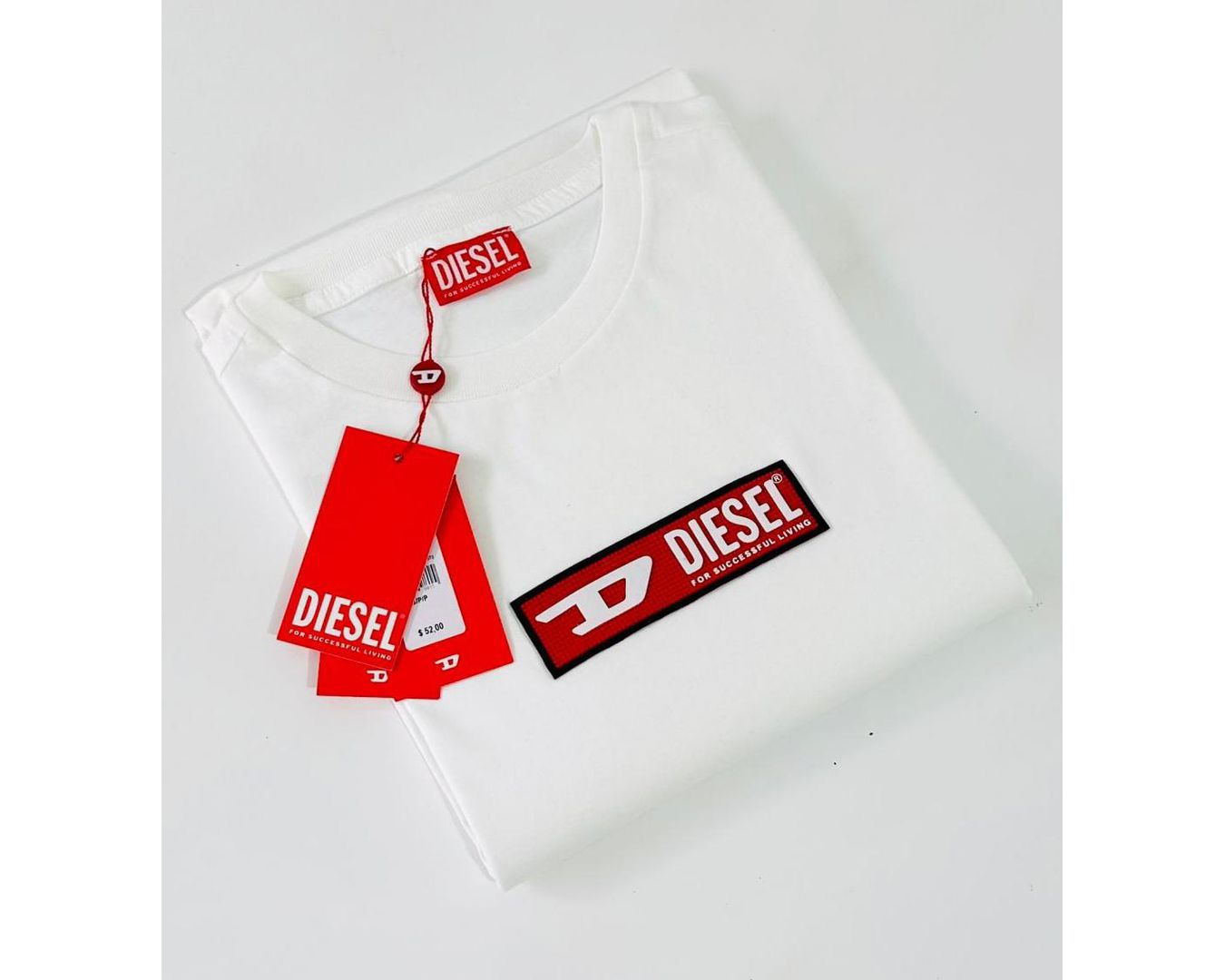 CAMISETA DIESEL BRANCA 