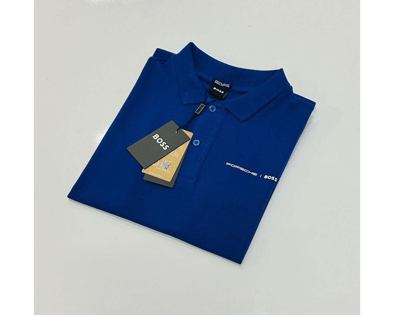 GOLA POLO BOSS AZUL ROYAL 