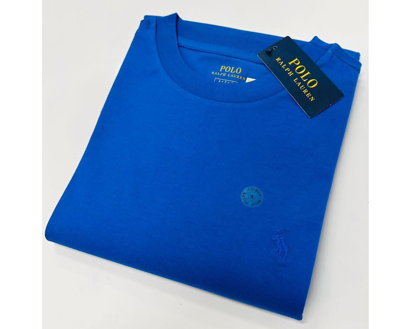 Camiseta Ralph Lauren Monocromático Royal