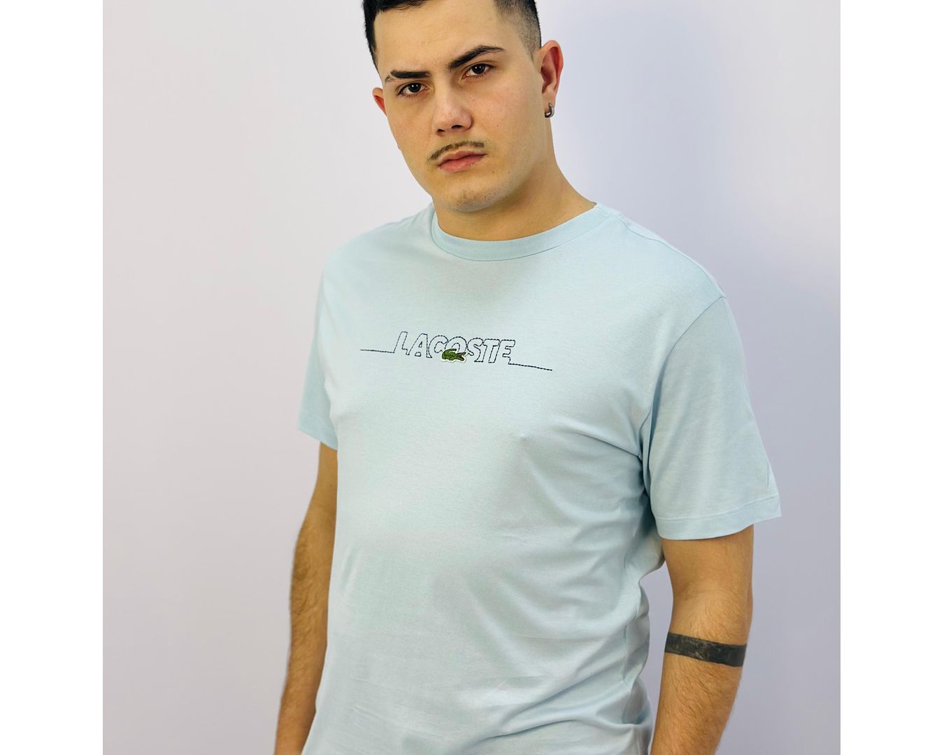 Camiseta Lacoste - Azul Claro 