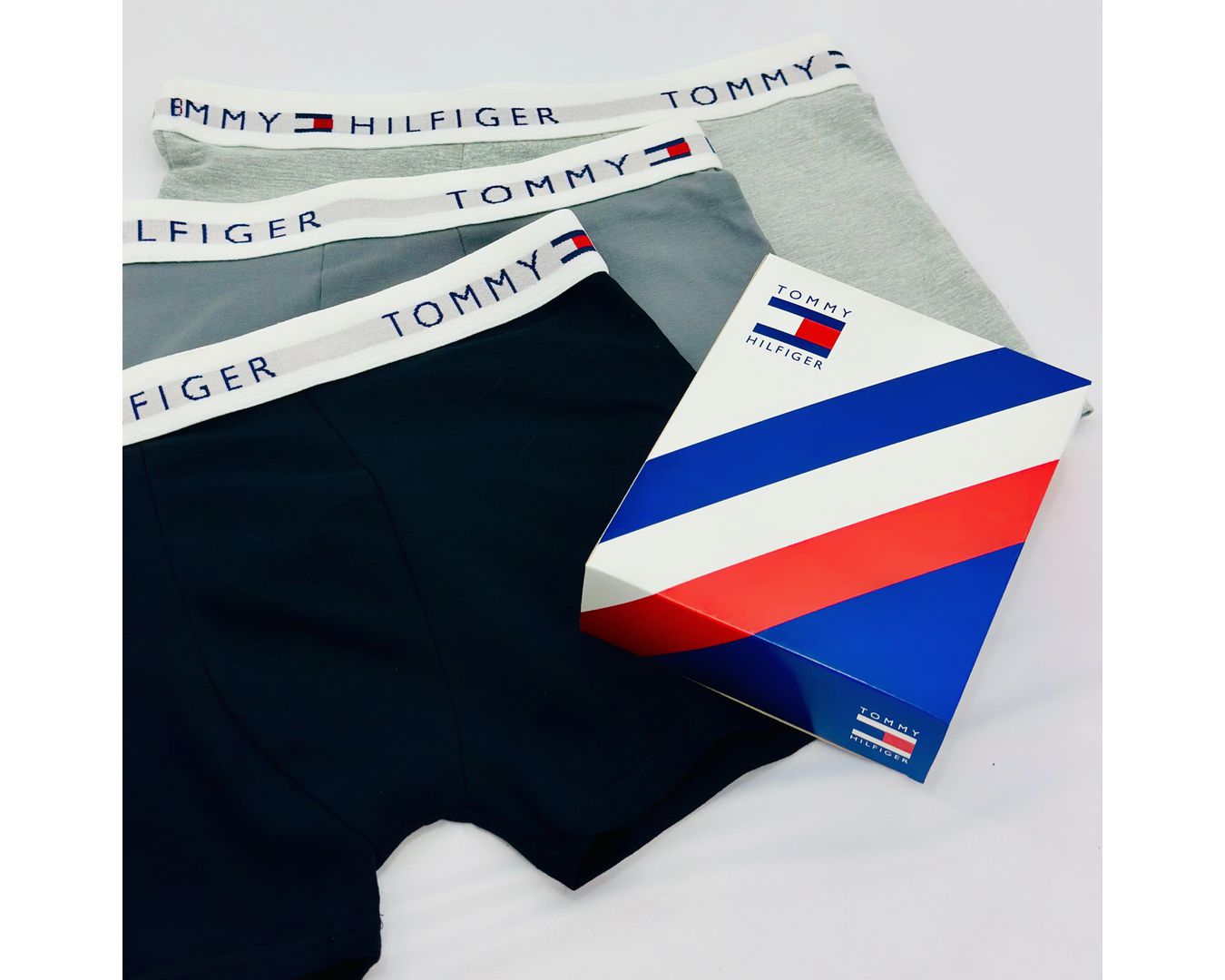 Kit 3 Cueca Tommy Hilfiger - Com Caixa