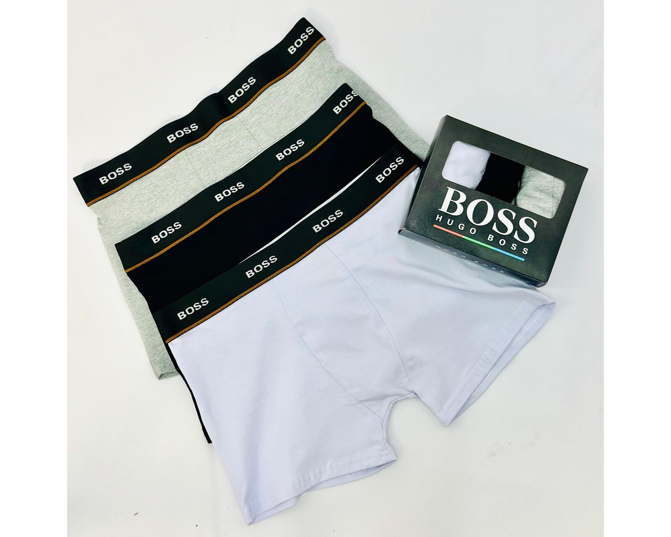 Kit 3 Hugo boss - Com Caixa 