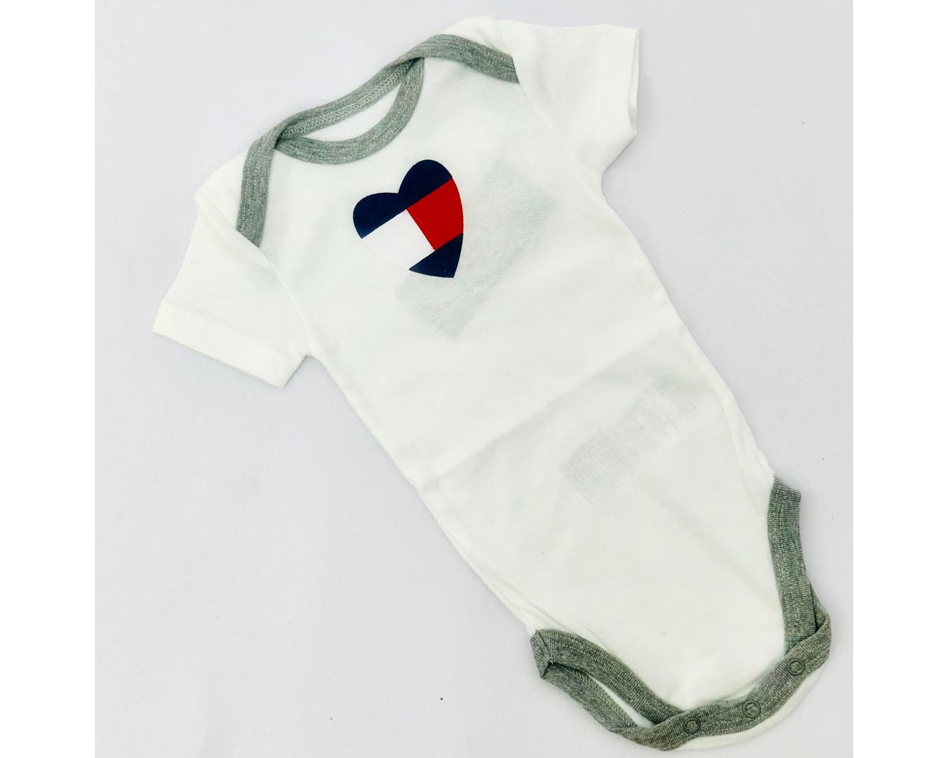Body Bebê Tommy Canelado 