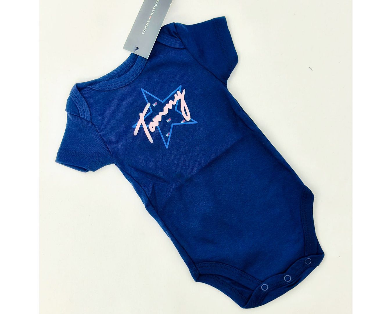 Body Bebê Tommy Cotton 