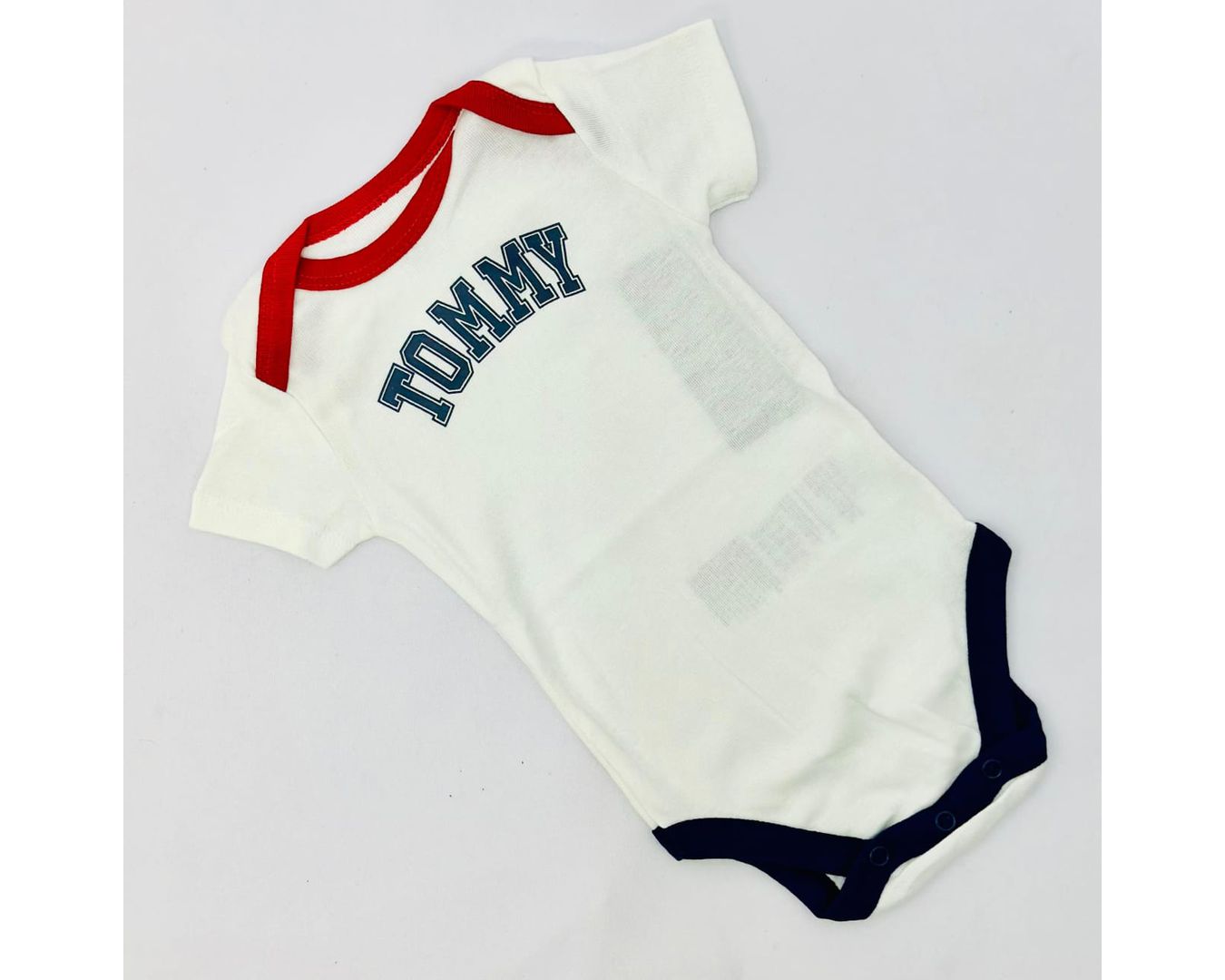 Body Bebê Tommy canelado 