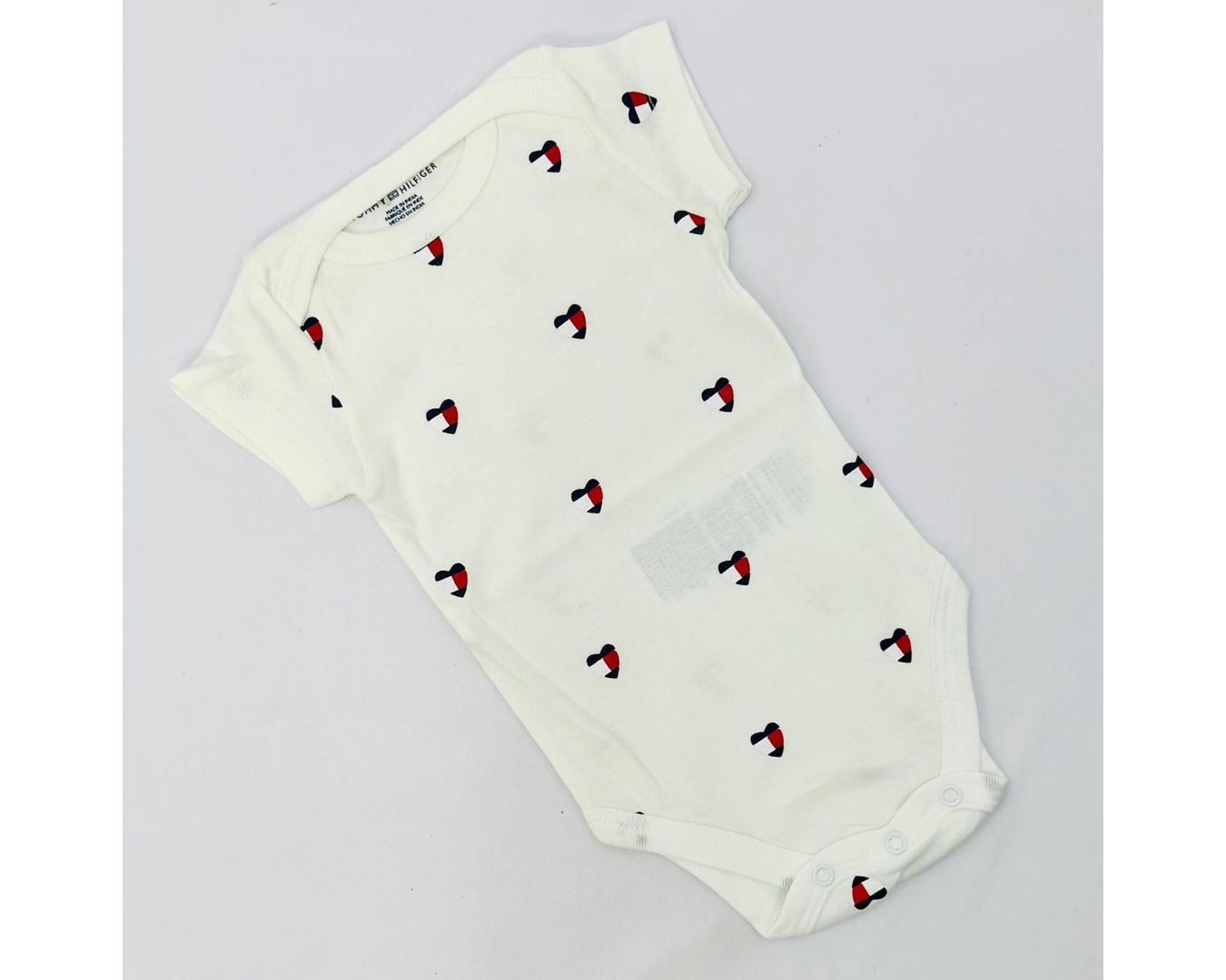 Body Bebê Tommy Cotton