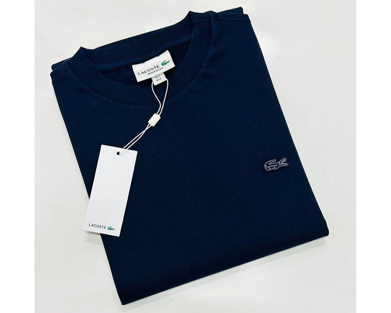 Camiseta Lacoste Monocromática - Azul Marinho