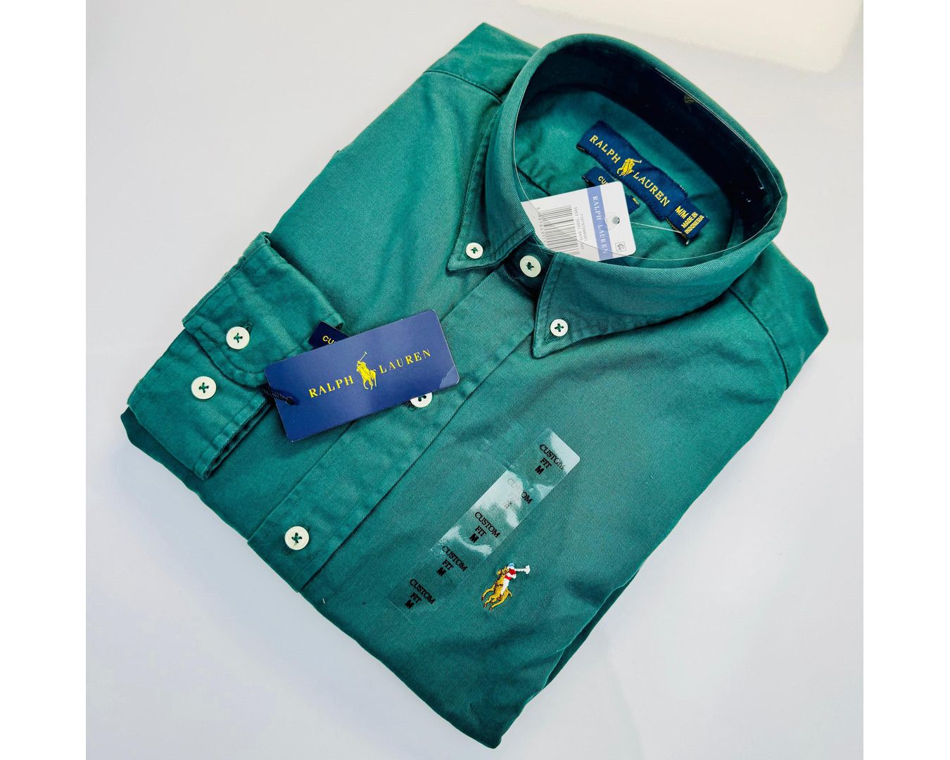 Camisa Social Ralph Lauren Oxford Tinturado 
