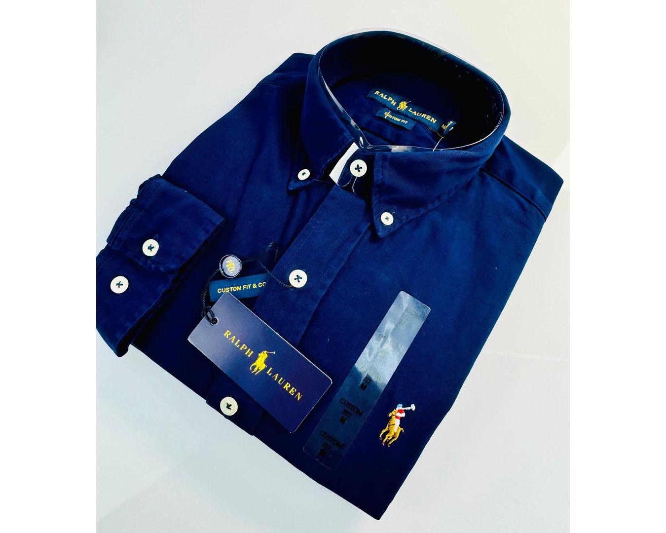 Camisa Social Ralph Lauren Oxford Tinturado 