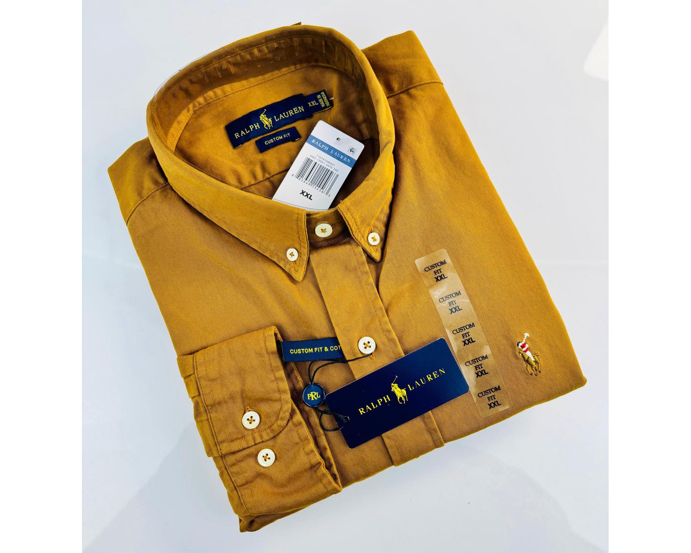 Camisa Social Ralph Lauren Oxford Tinturado 