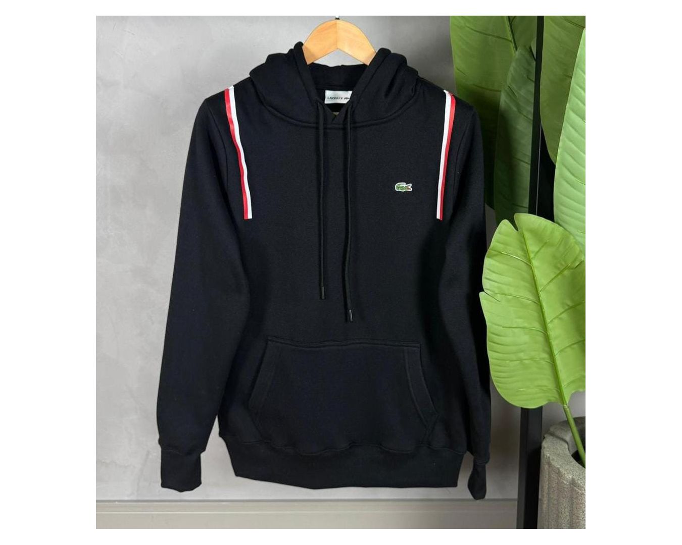Moletom Lacoste - Preto 