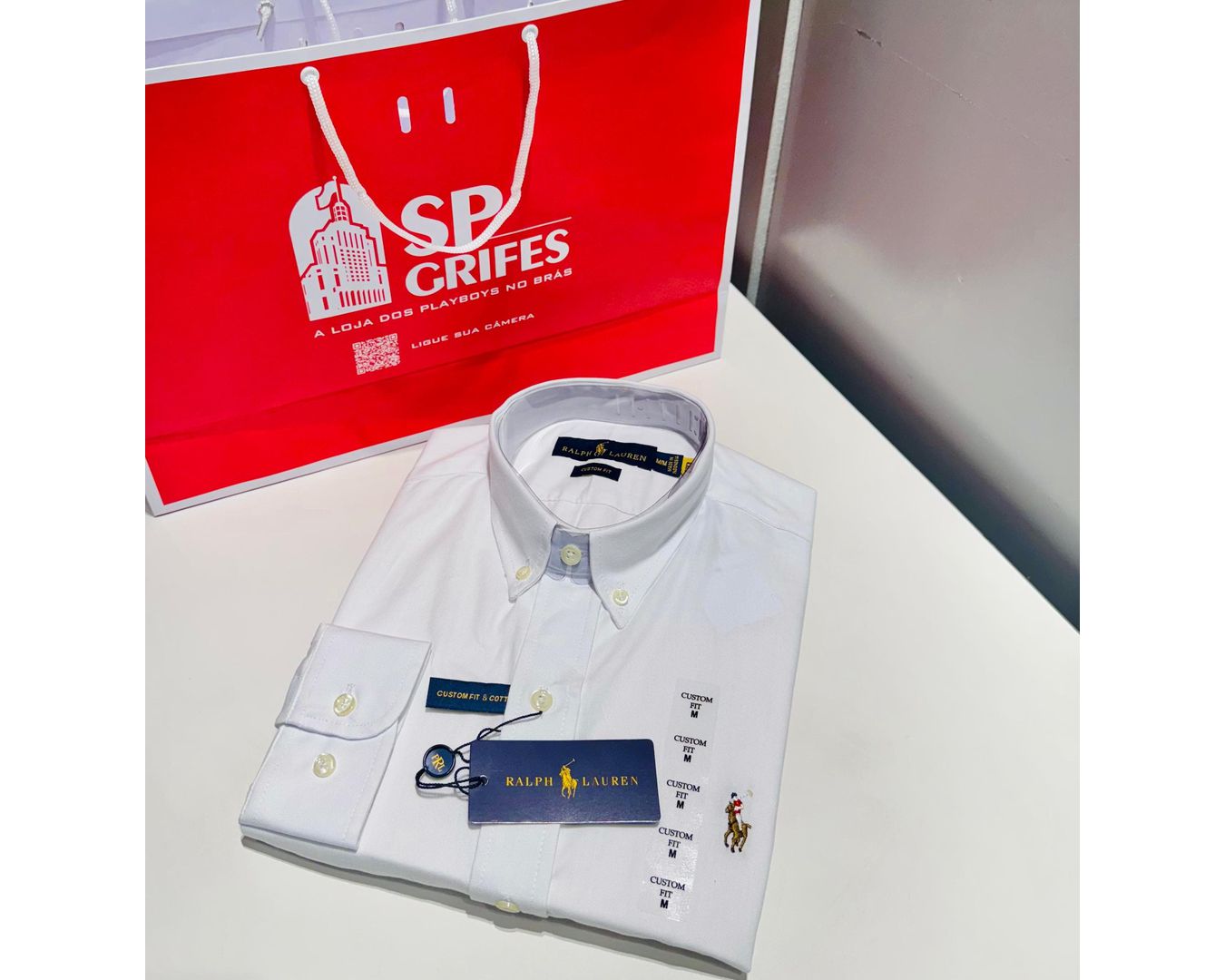 Camisa Social Ralph Lauren Oxford 