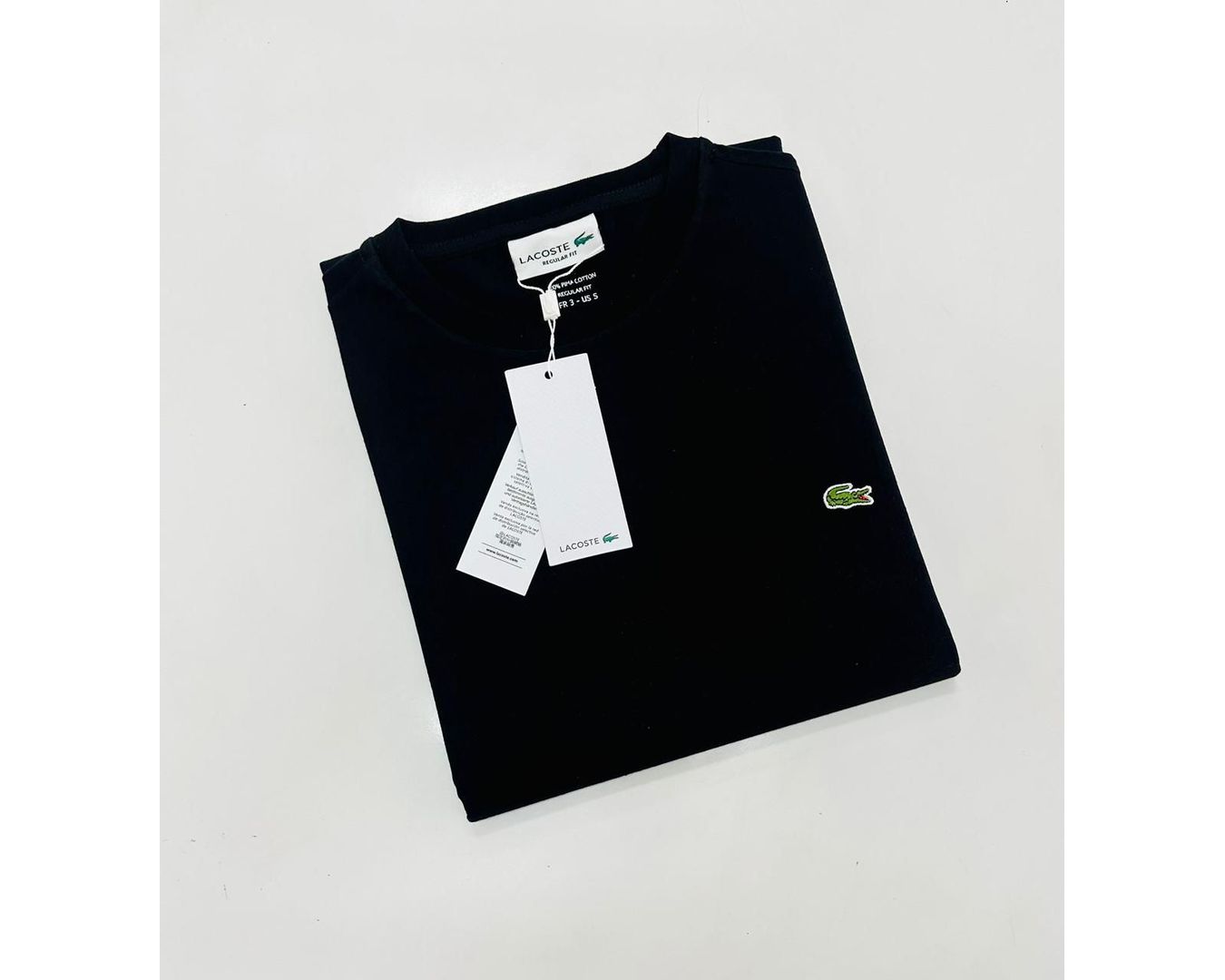 Camiseta Lacoste - Preta