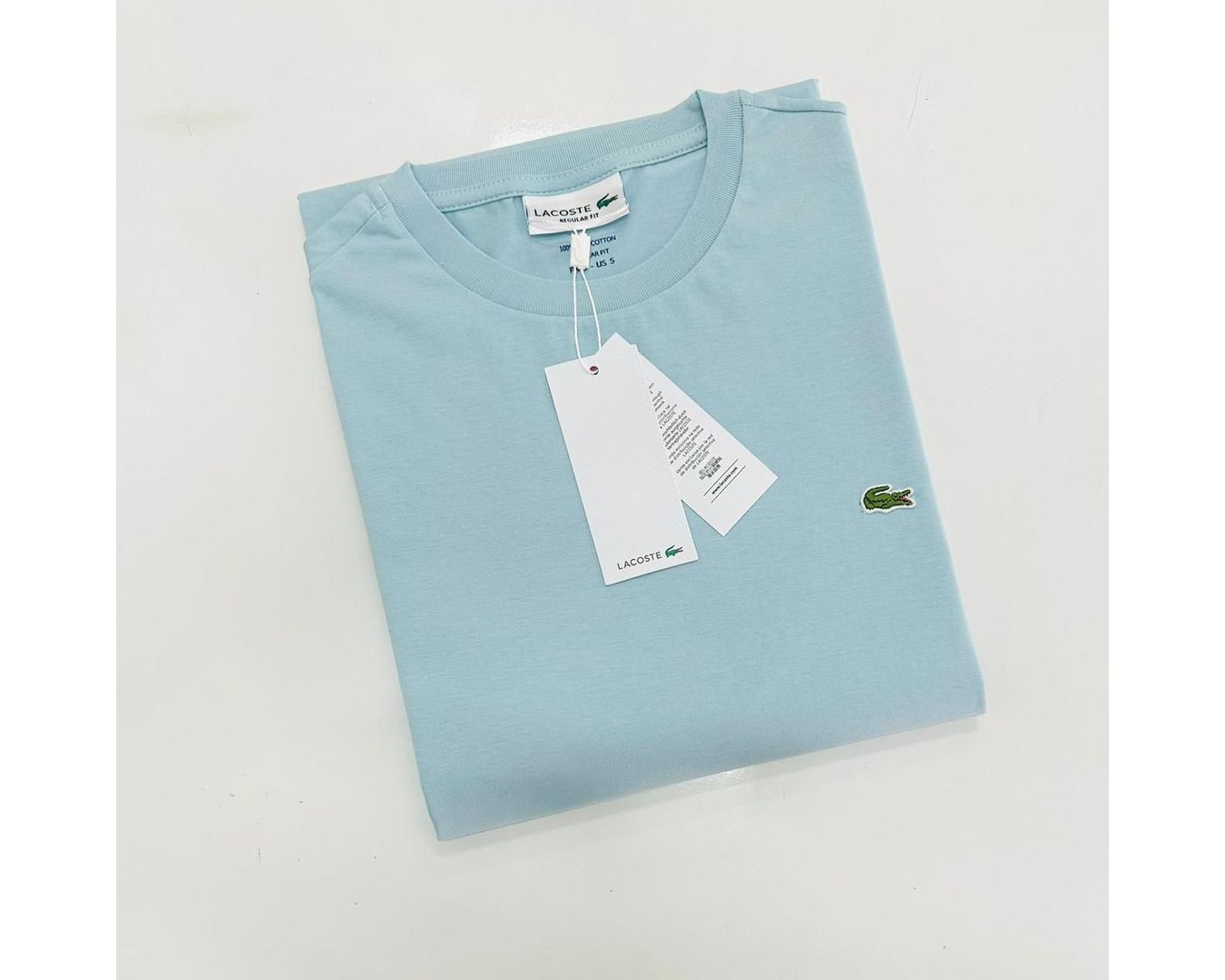 Camiseta Lacoste - Azul Claro