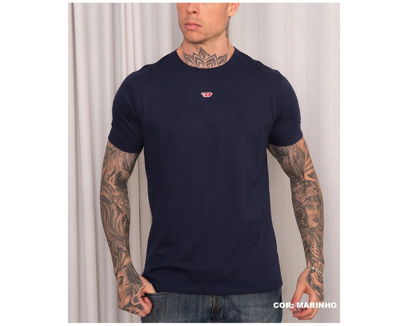 Camiseta Diesel - Marinho