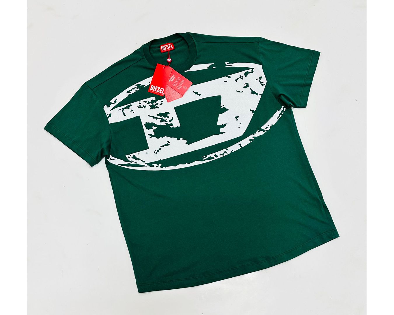 Camiseta Diesel Verde - Ouversized 