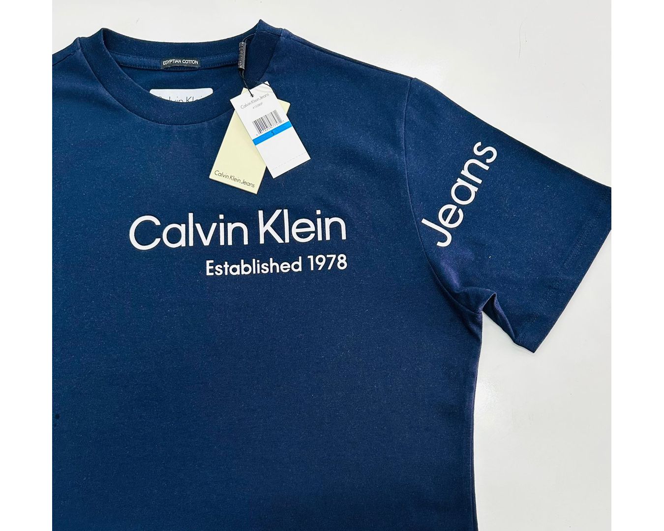 CAMISETA CALVIN KLEIN - Marinho