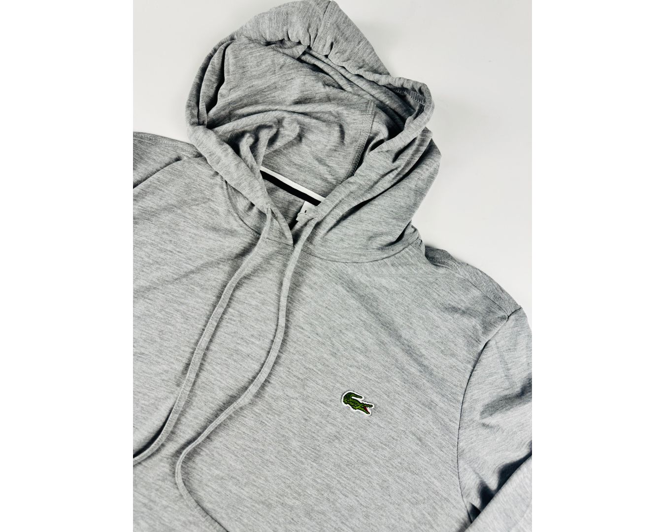 Moletim Lacoste - Cinza
