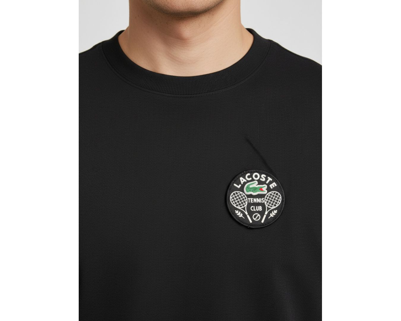 Camiseta Lacoste - Preta - Chinesa