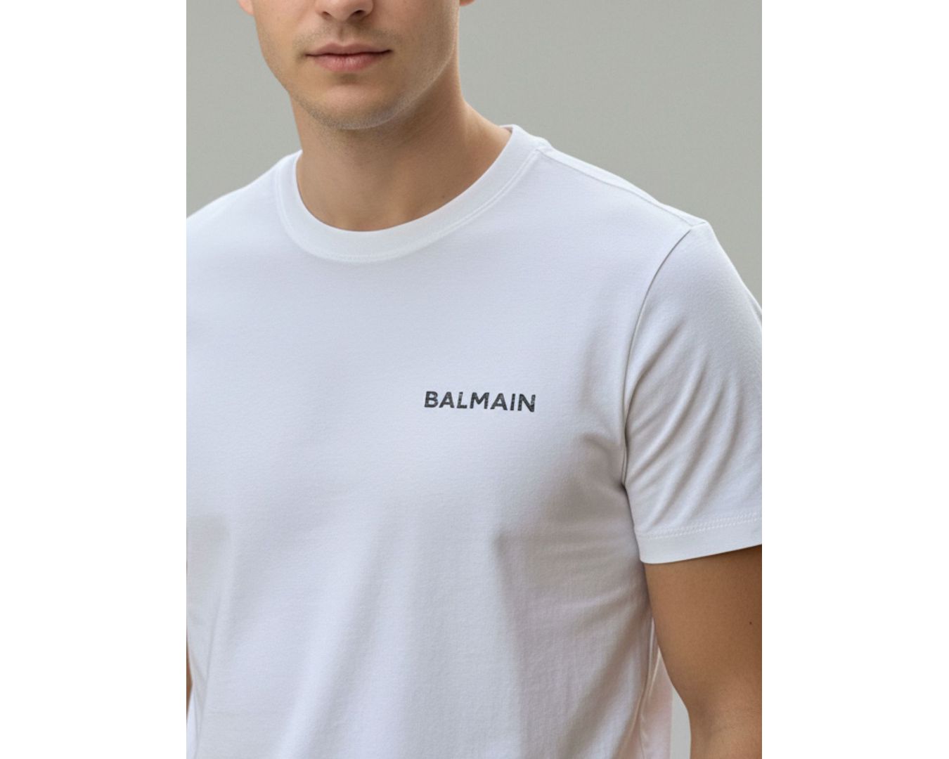 Camiseta Balmain - Branca - Chinesa 