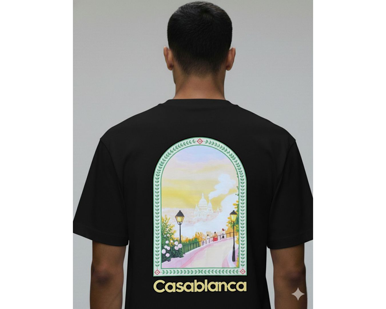 Camiseta Casa Blanca - Preta - Chinesa 