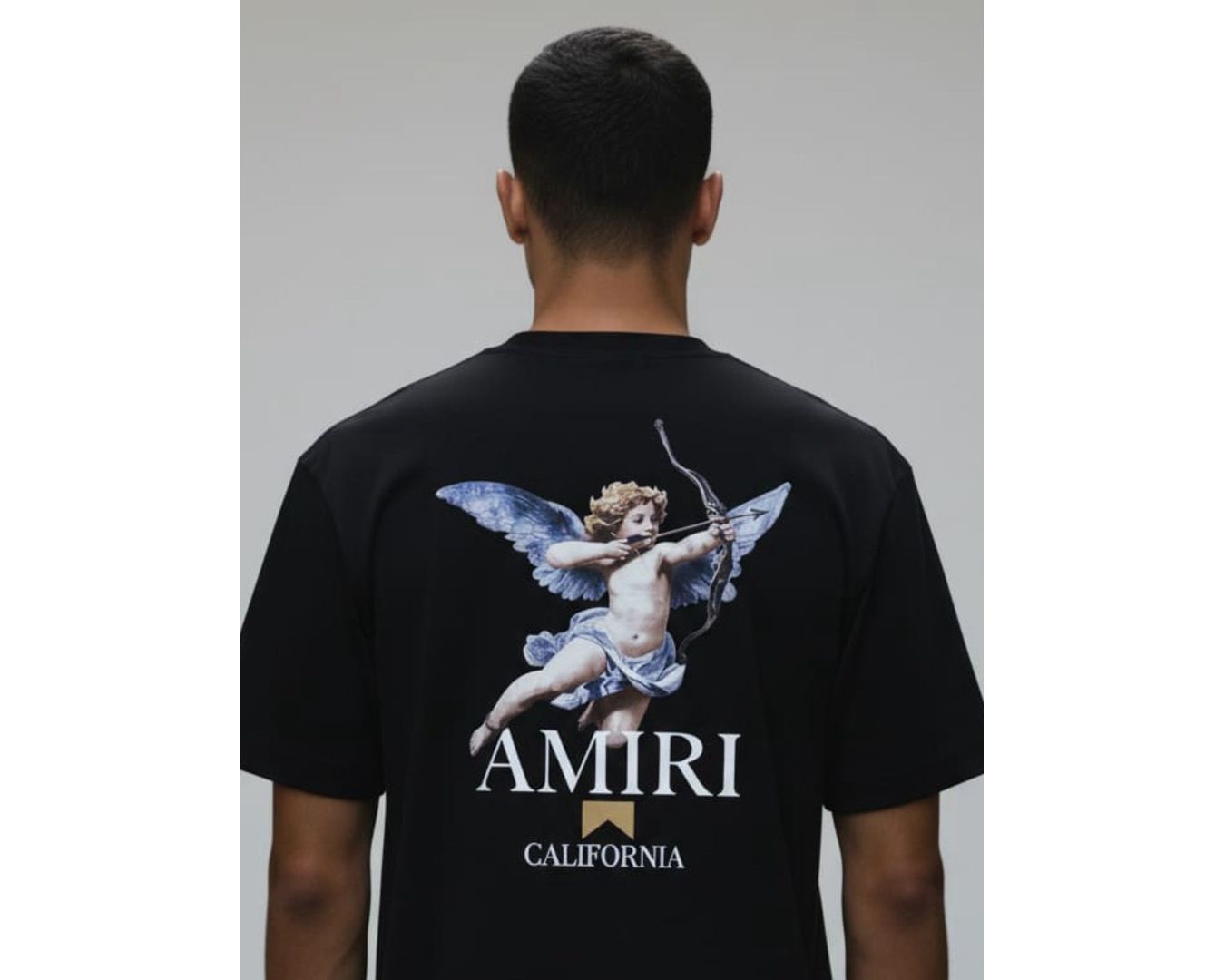 Camiseta Amiri - Preta - Chinesa 